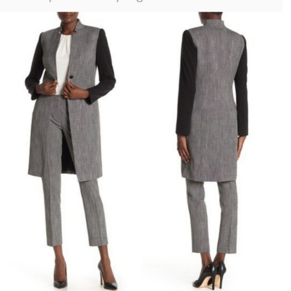 CALVIN KLEIN PLUS SIZE COLOR BLOCK JACKET - Picture 1 of 6